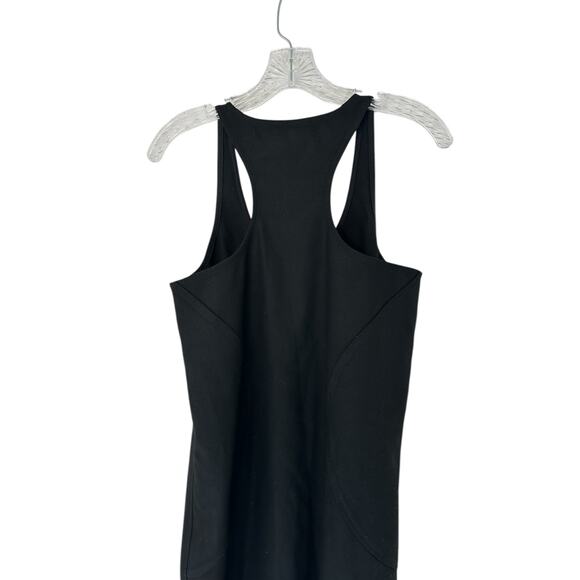 Emerson‎ Fry Black Basic Scoop Neck Ponte Layering Racerback Mini Dress Medium - Picture 6 of 10